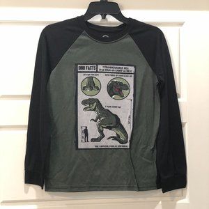 Boys' Dino Facts Long Sleeve